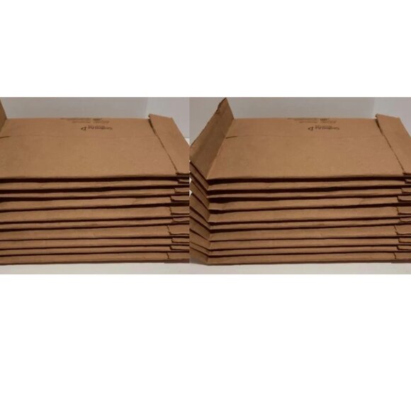 20 Sealed Air 63110 Jiffy Padded Mailer #00 Brown 5" x 10" Envelopes No Adhesive - Picture 3 of 3